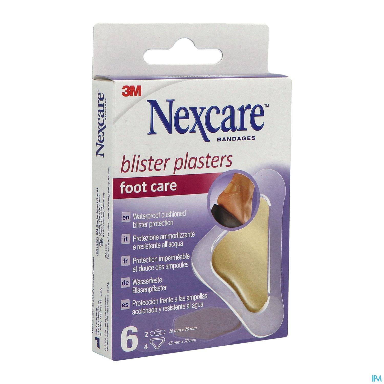 3m Nexcare Pansement Hydrocolloide Ampoules Assortis 6