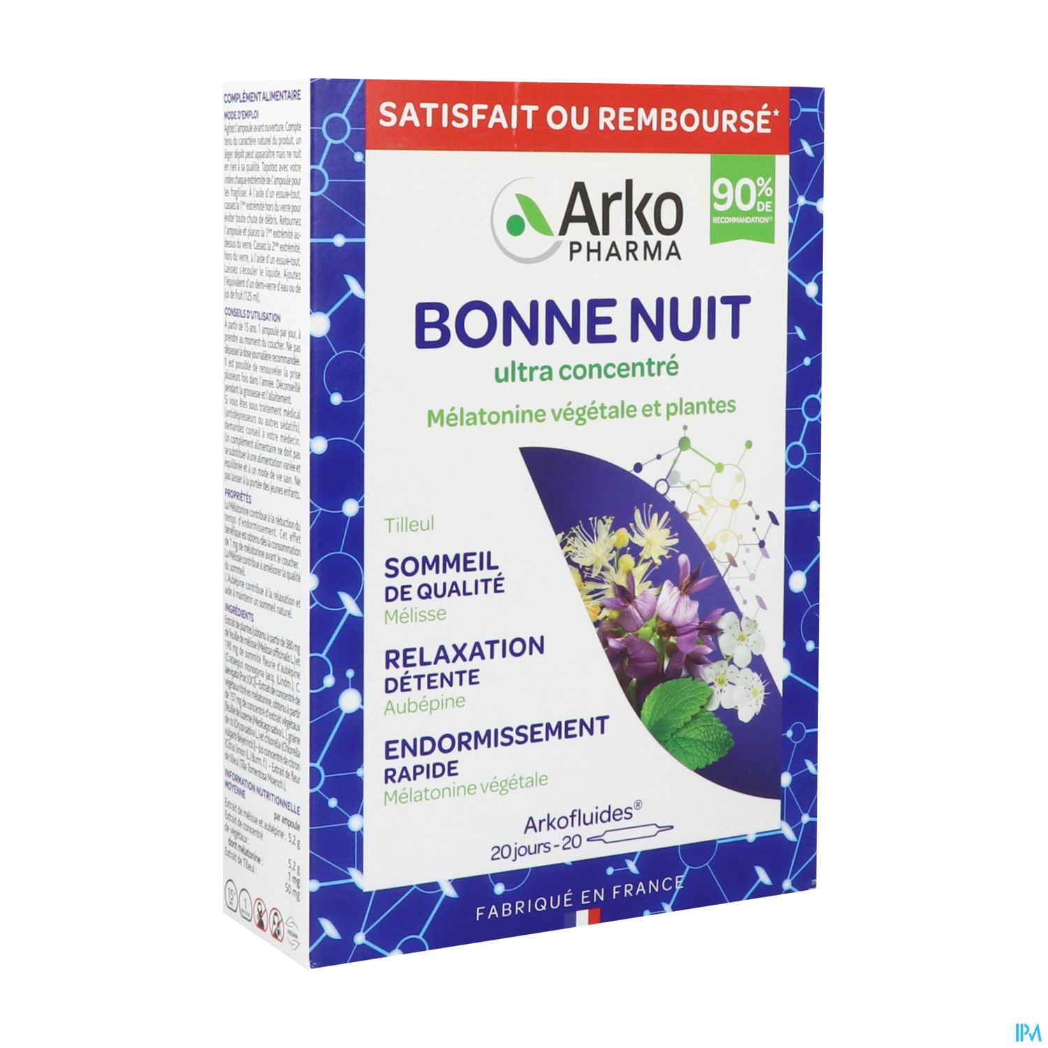 ARKOFL BONNE NUIT AMP 20X10ML