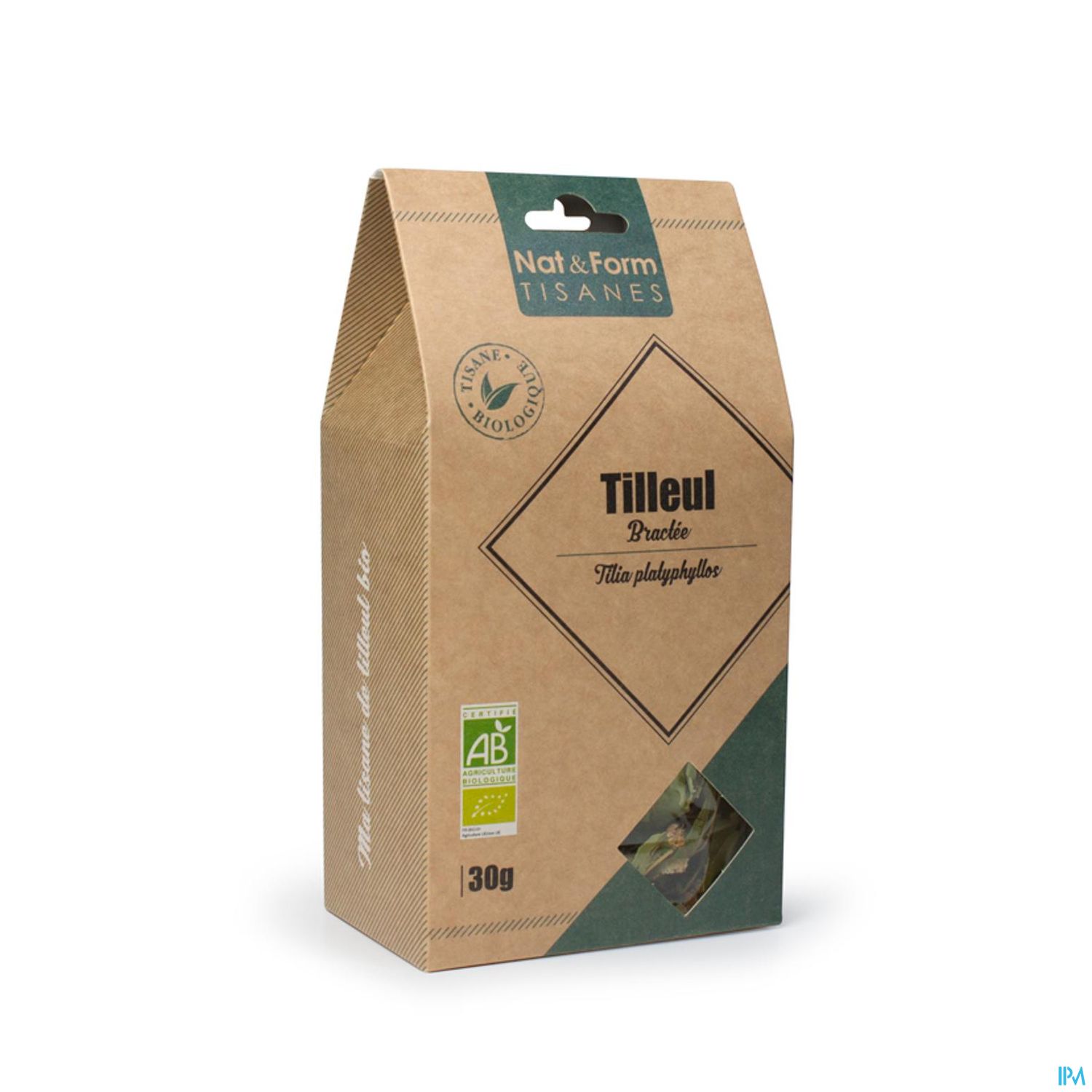 NAT&FORM TIS TILLEUL BRACT BIO 30G