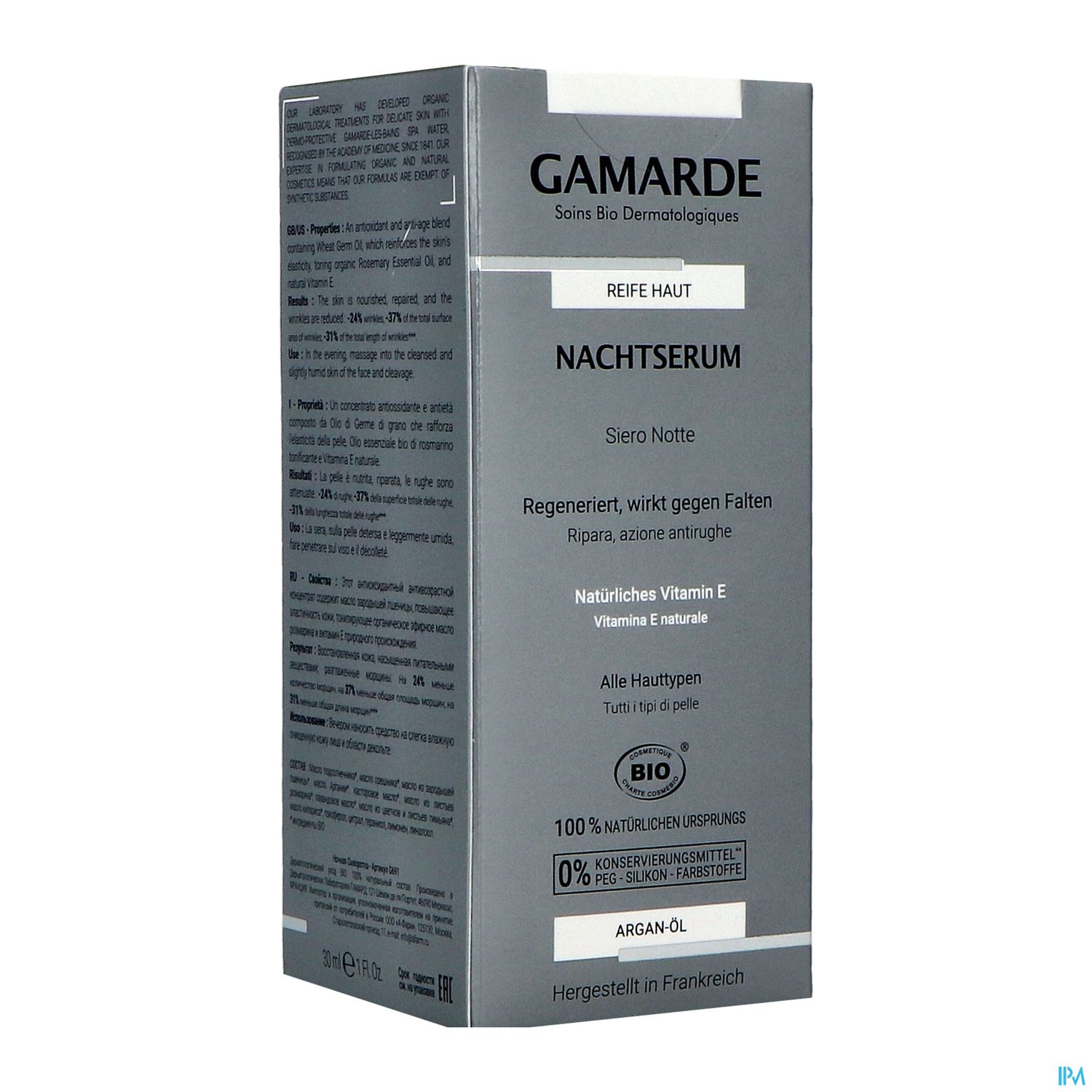 GAMARDE PRES AGE SERUM NUIT 30ML