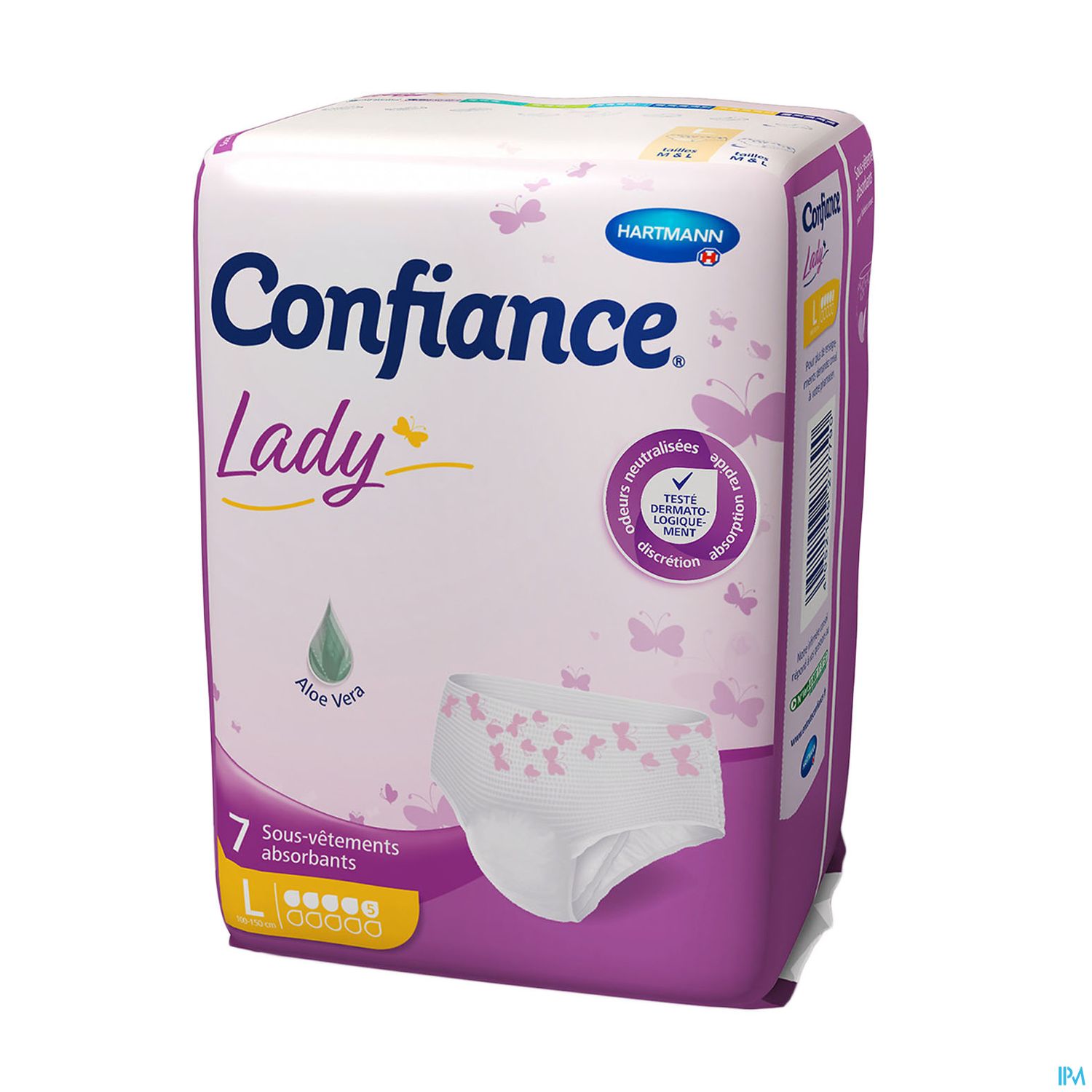 Hartmann Confiance Lady Slip Absorbant 5 Gouttes Large 7
