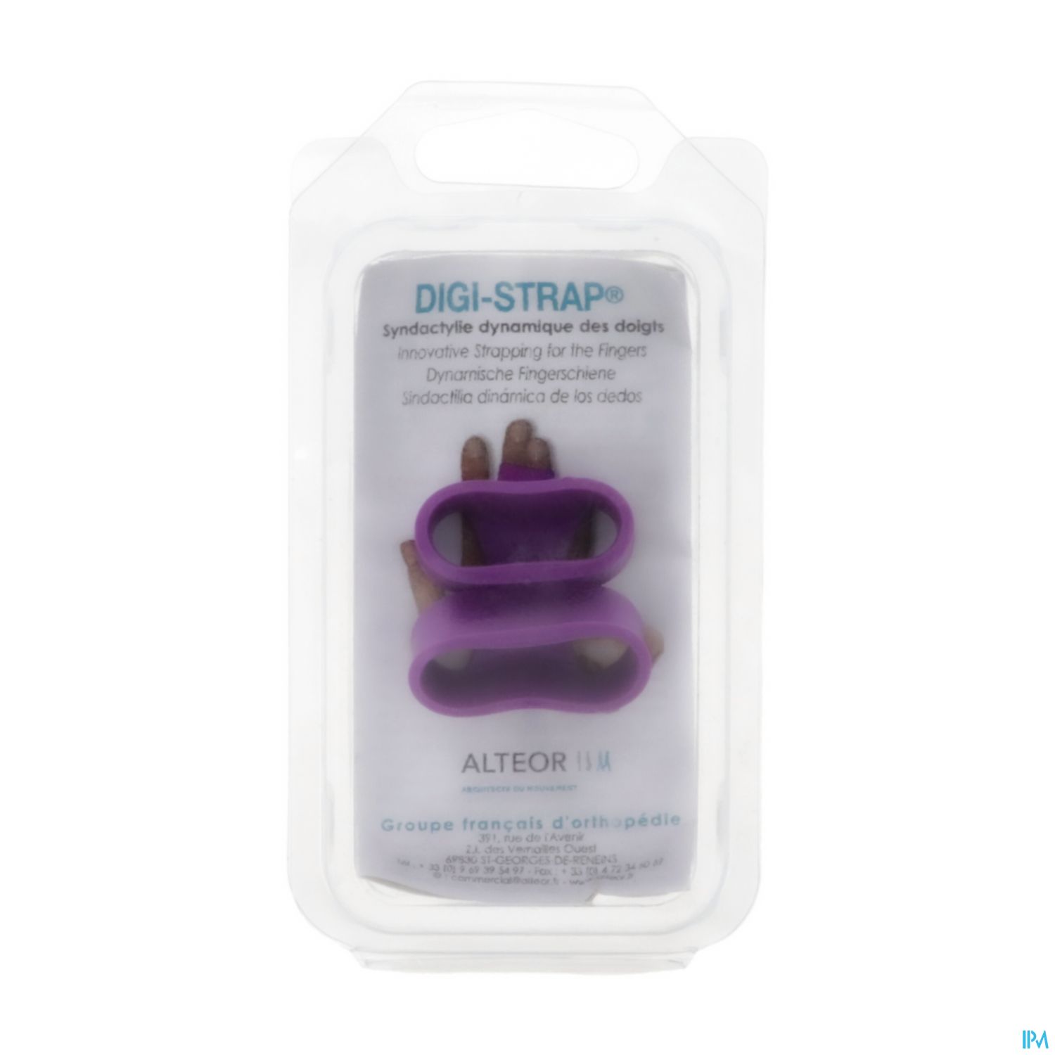 Digistrap Attele Syndactylie Doigt Orteil Fuchs T1