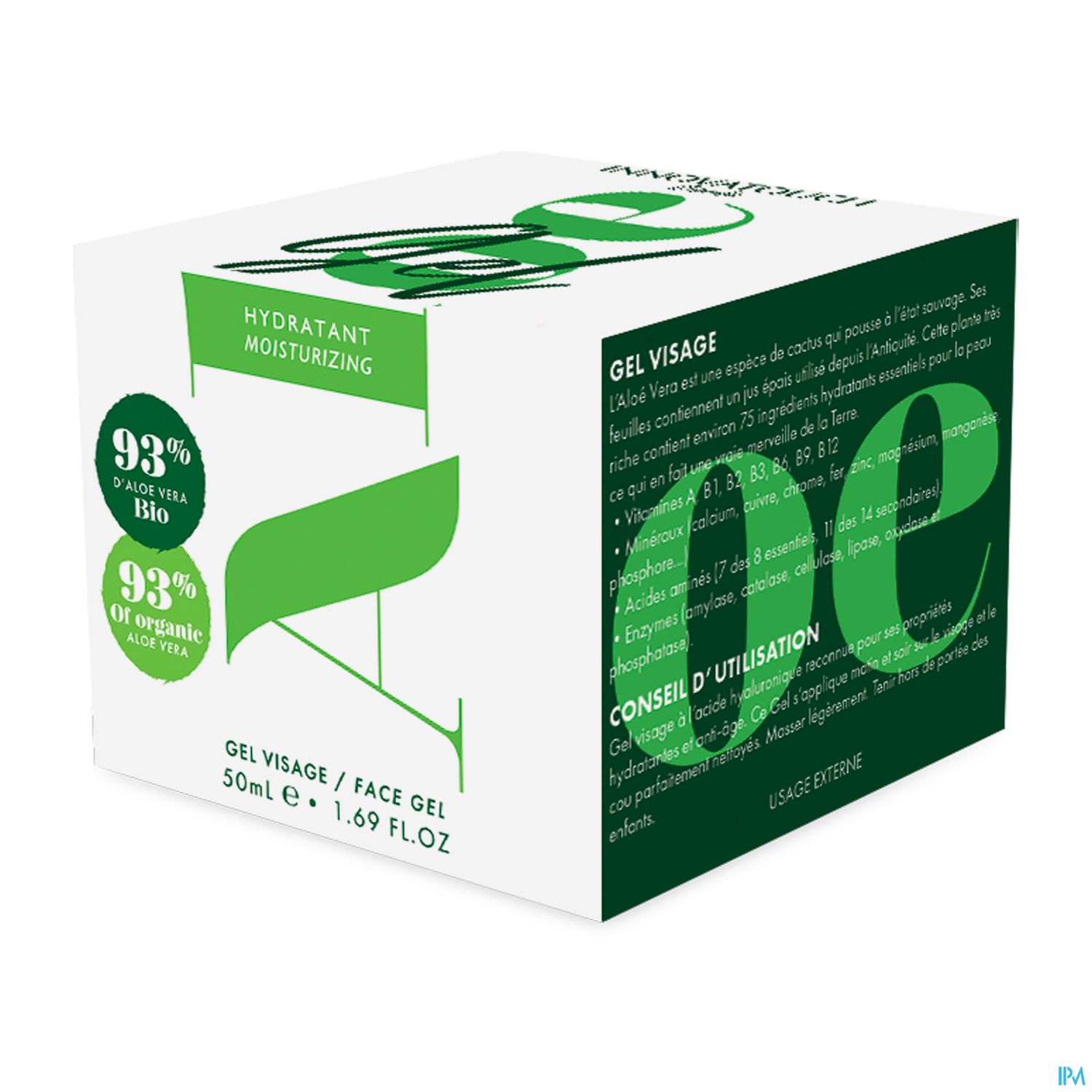 Innovatouch Cosmetic Gel Visage Aloe Vera 50ml