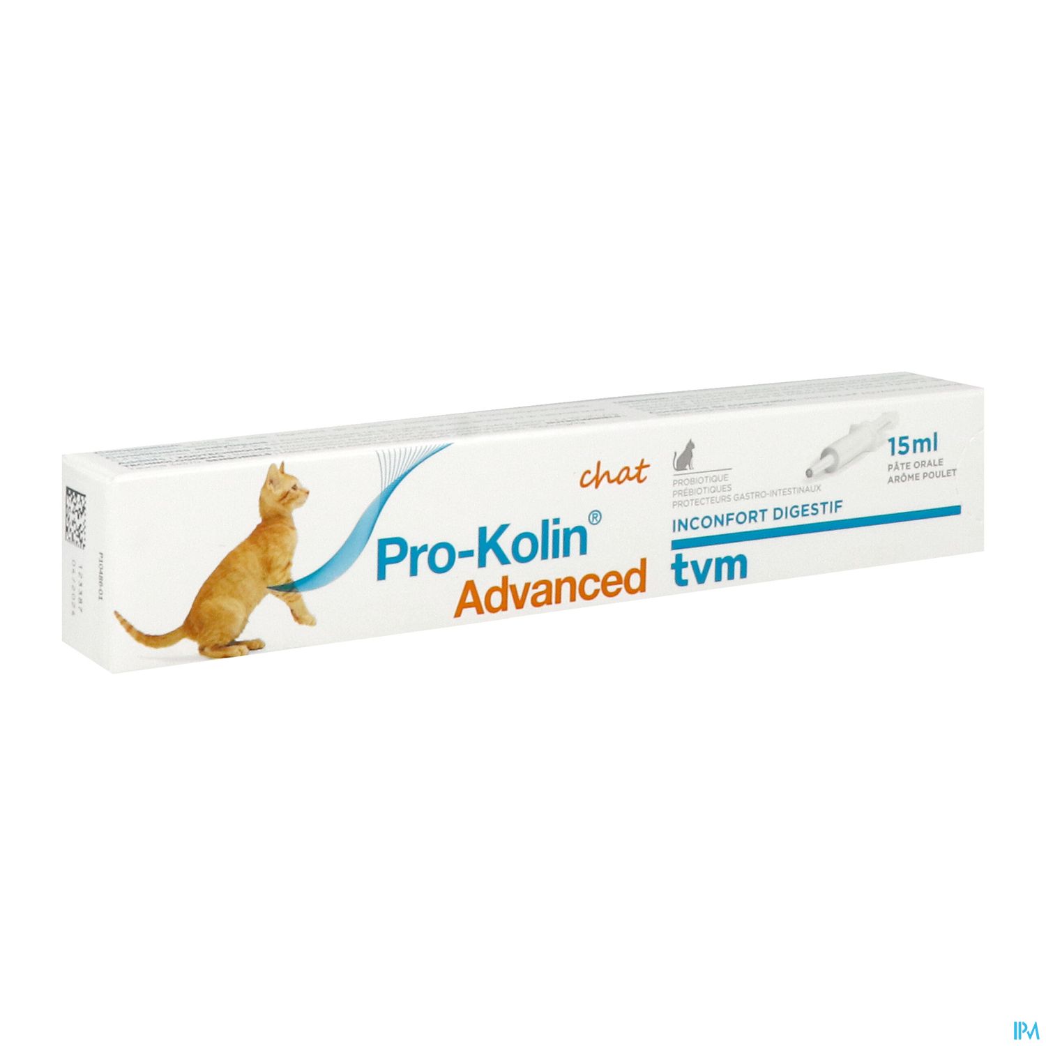 Pro Kolin Advanced Pate Orale Chat Inconfort Digestif Seringue 15ml