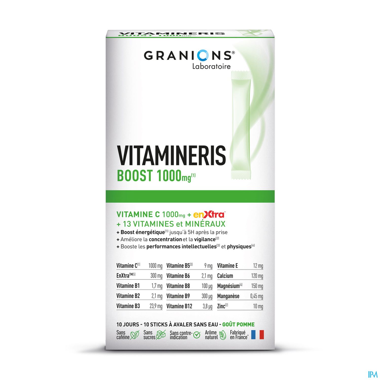 Granions Vitamineris Boost 1000mg 10 Sticks