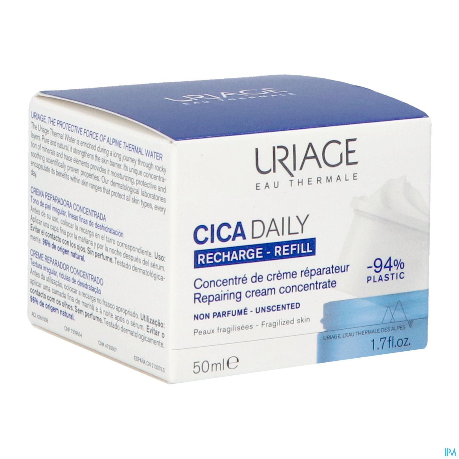 URIAGE CICA DAILY CONC CR RECH