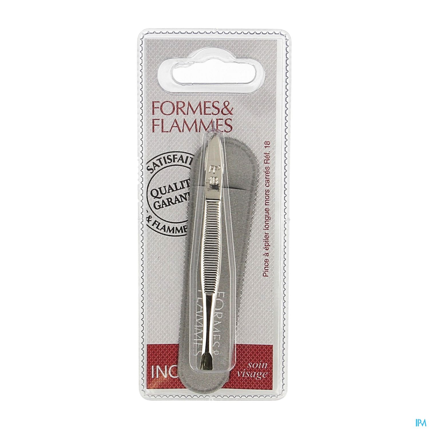 Laboratoires Gilbert Formes Et Flammes Pince A Epiler Long Mors Carre Ref18