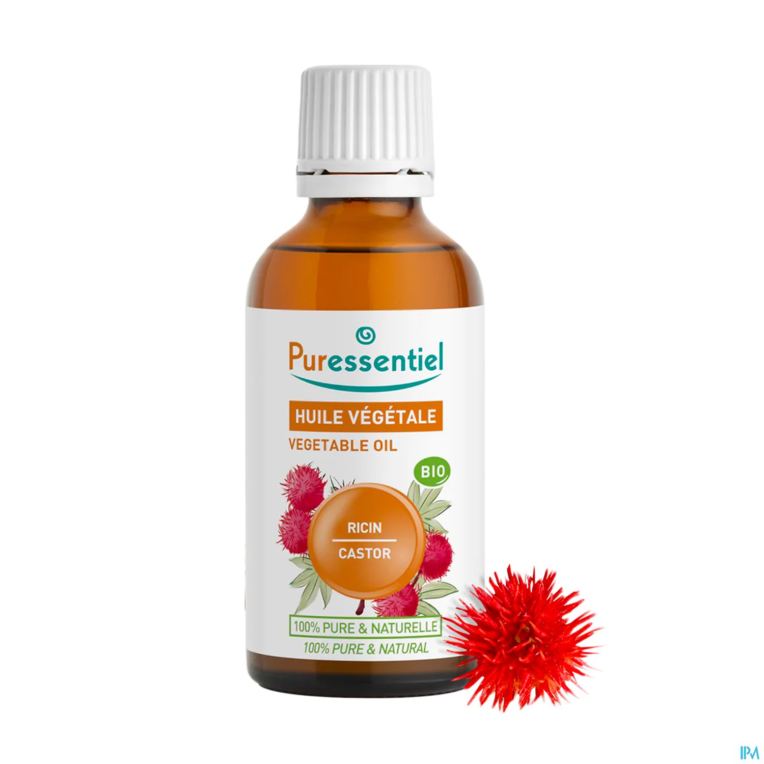 Puressentiel Huile Vegetale Bio Ricin 50ml