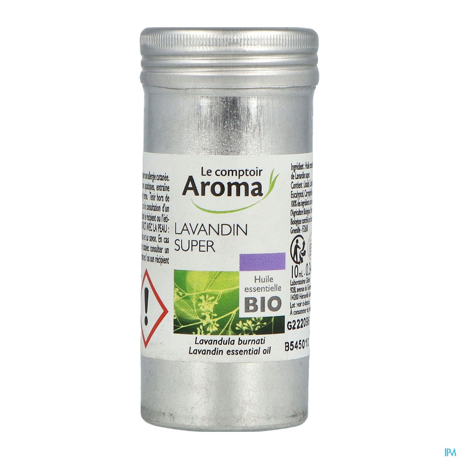 Le Comptoir Aroma Huile Essentielle Bio Lavandin Super 10ml