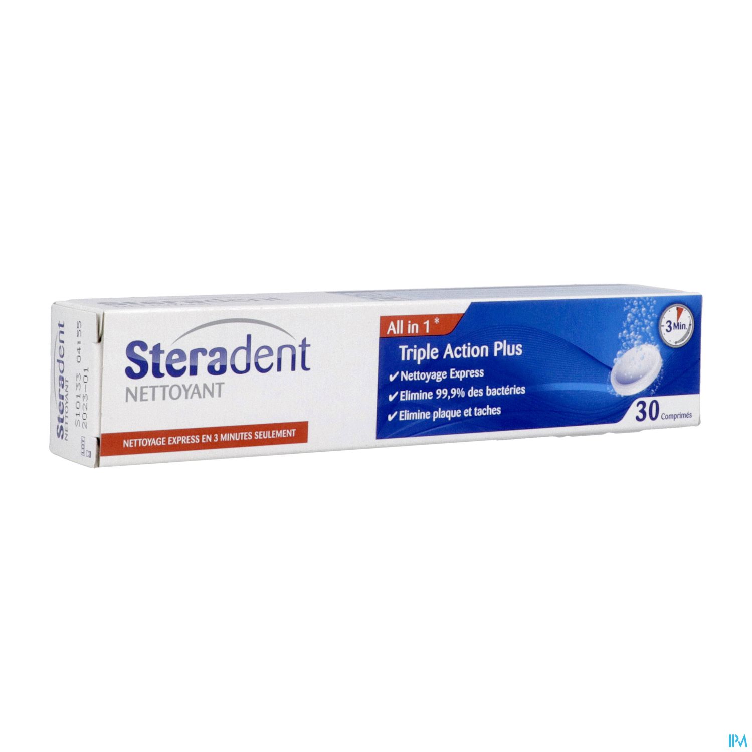 Steradent Triple Action Comprime Effervescent 30