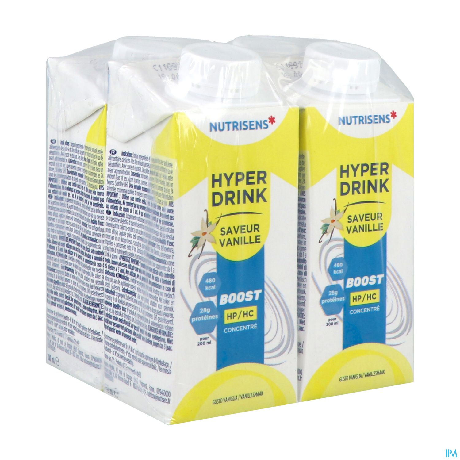 HYPERDRINK BOOST VANILLE 200ML 4