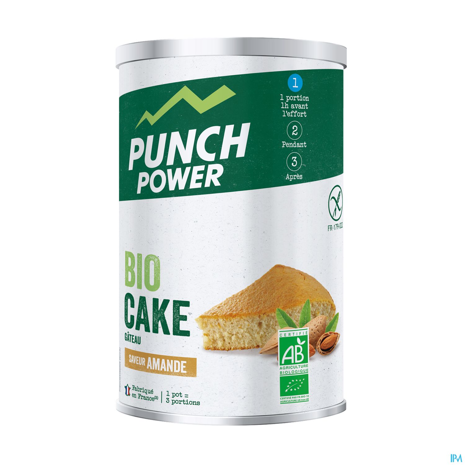 Punch Power Biocake Poudre Bio Amande 400g