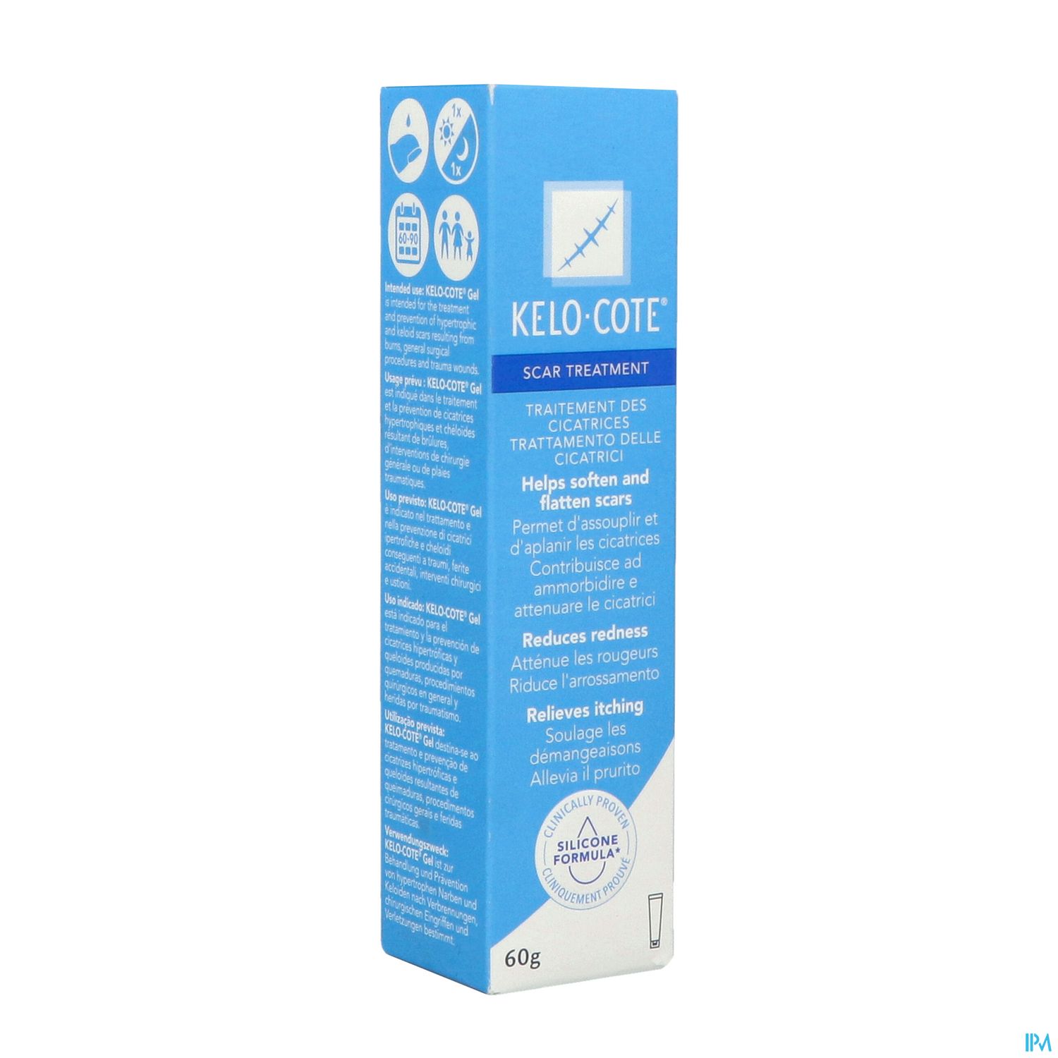 KELO-COTE GEL CICATRICE TUB 60G