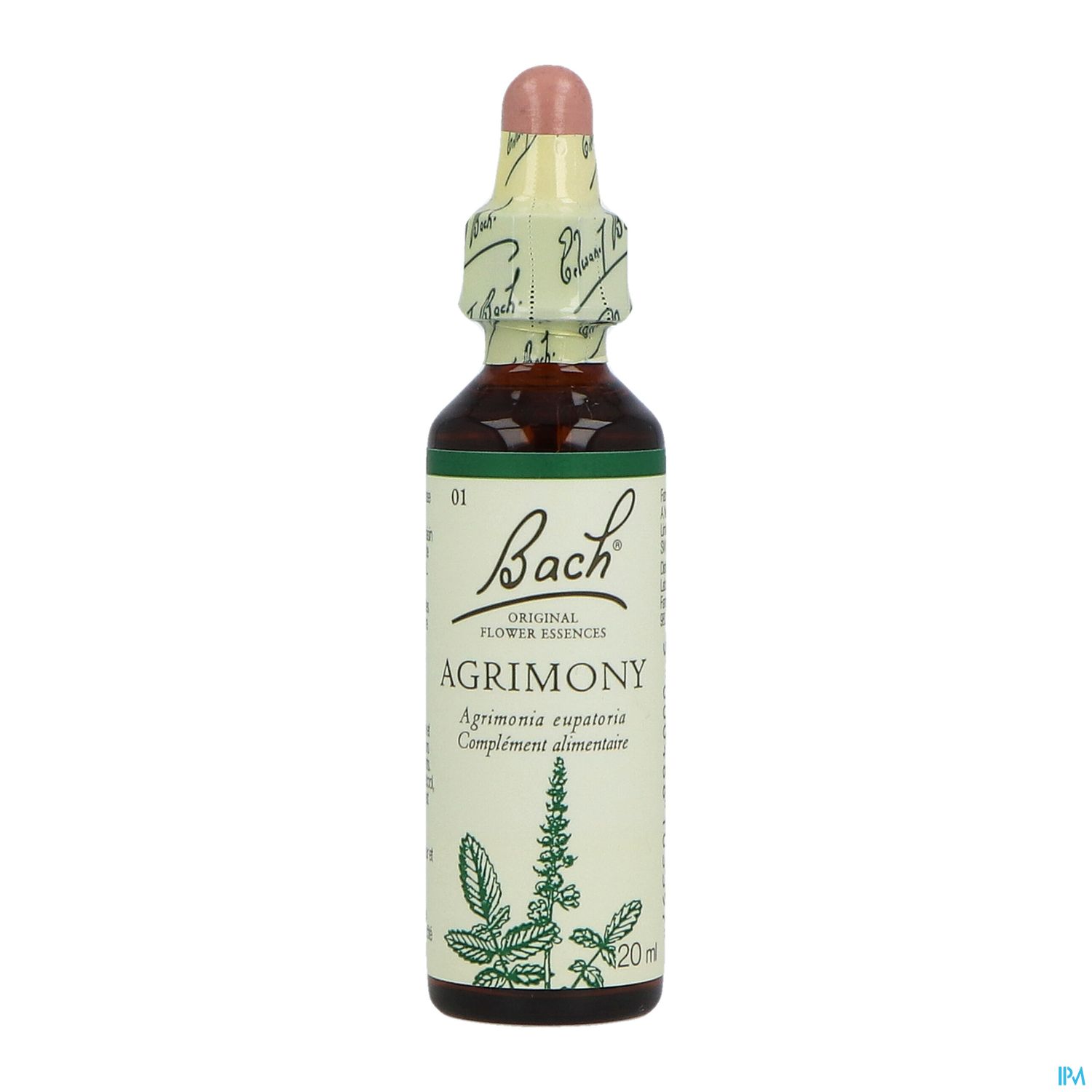 Fleurs De Bach Original 01 Agrimony Compte Gouttes 20ml