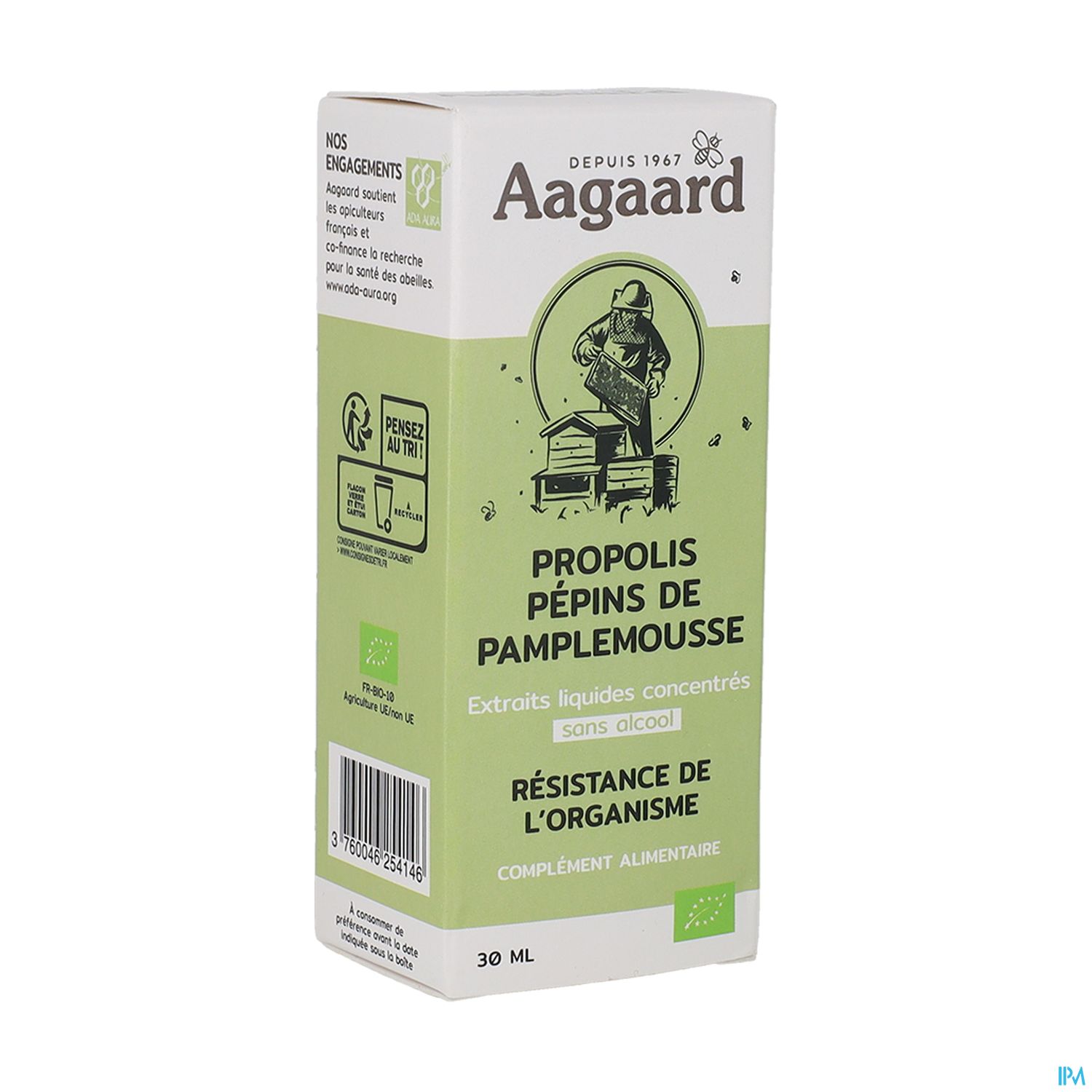 AAGAARD PROPOLIS/PAMPL GTTE 30ML
