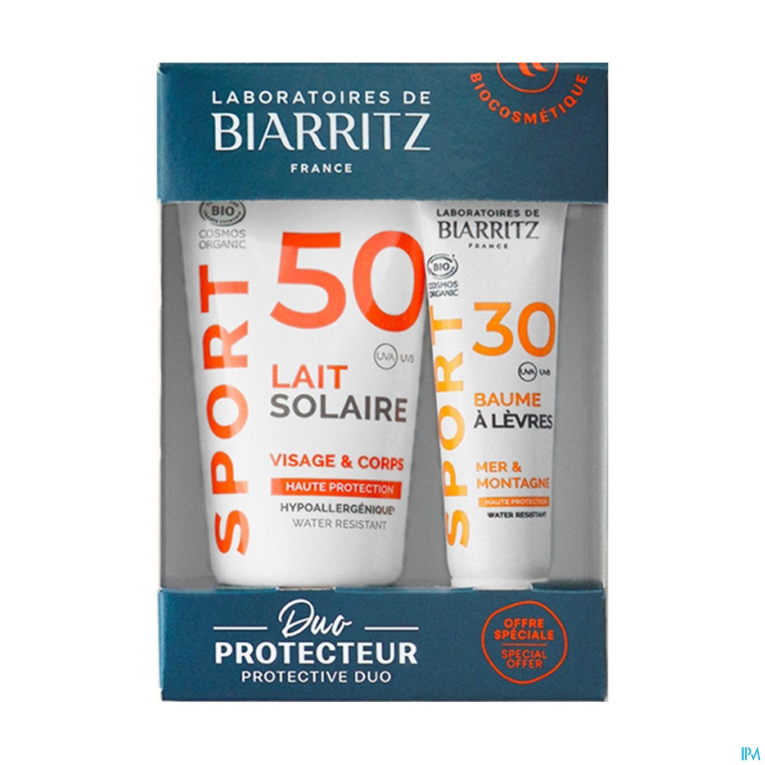 LDBIARRITZ SPORT LAIT SPF50 + LEV