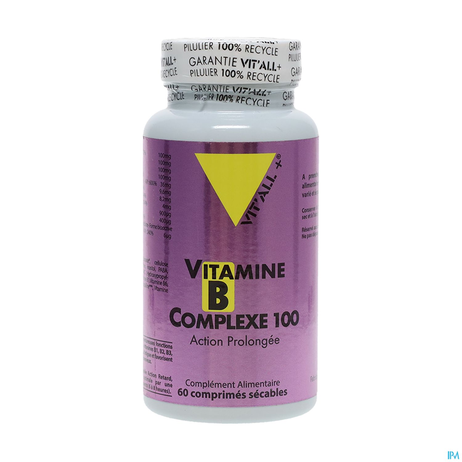 VIT ALL+ VIT B CPLX 100 CPR SEC 60