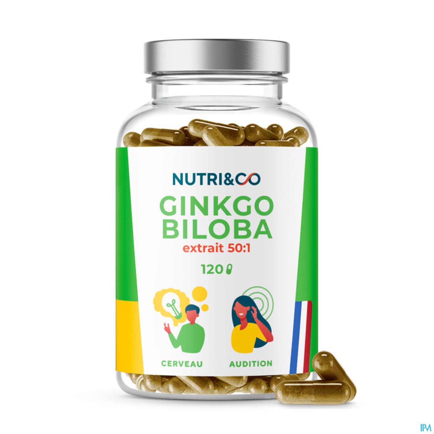 NUTRI&CO GINGKO BILOBA GELULE 120