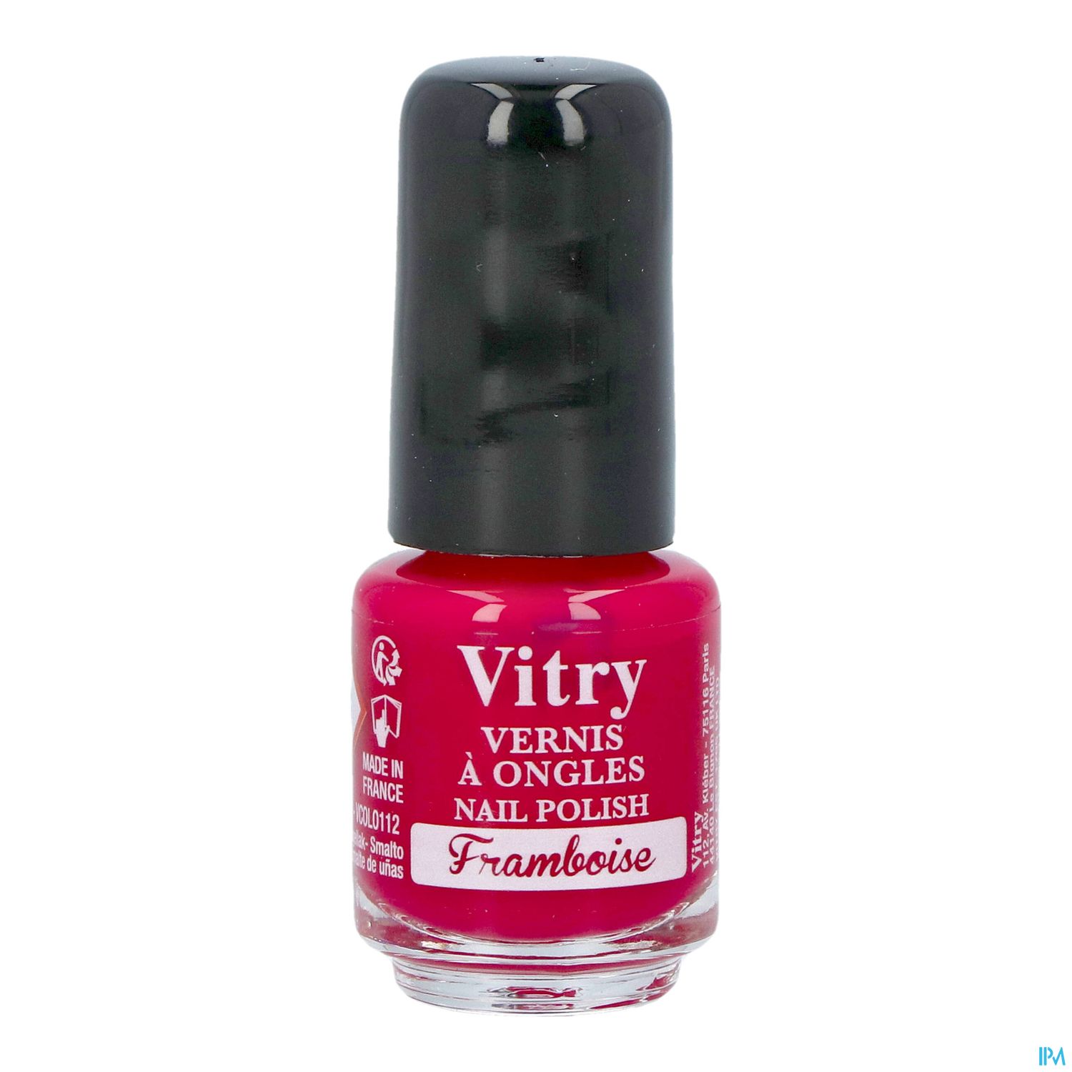 Vitry Vernis Ongles Framboise Mini 4ml