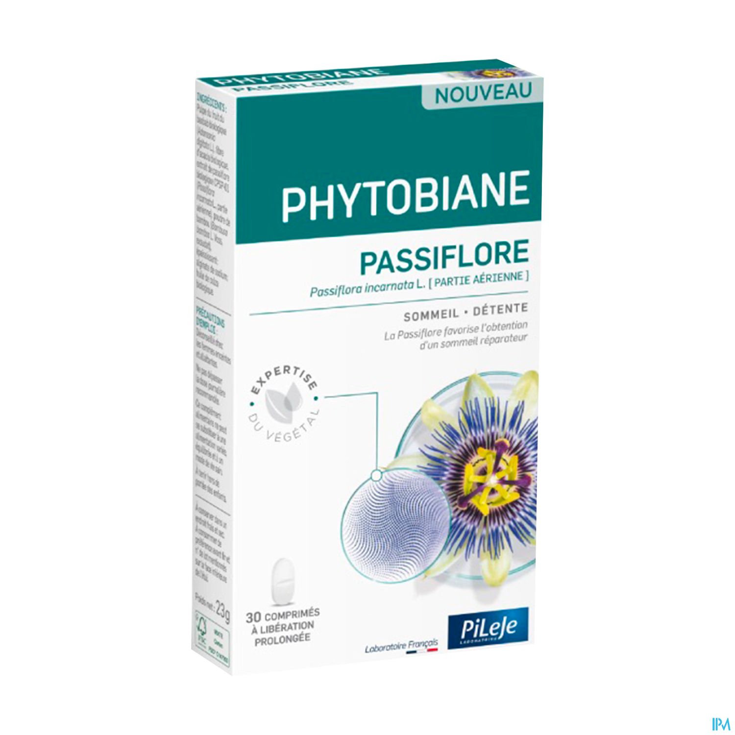 Pileje Phytobiane Passiflore Comprime Liberation Prolongee 30