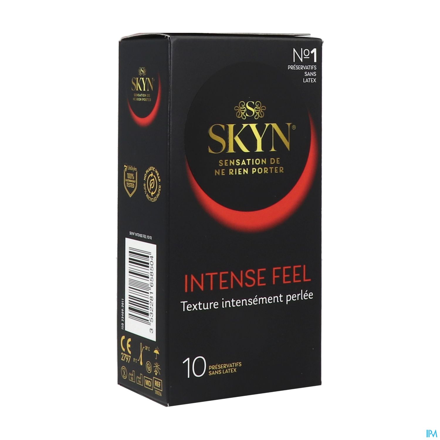 PRESERV SKYN INTENSE FEEL 10