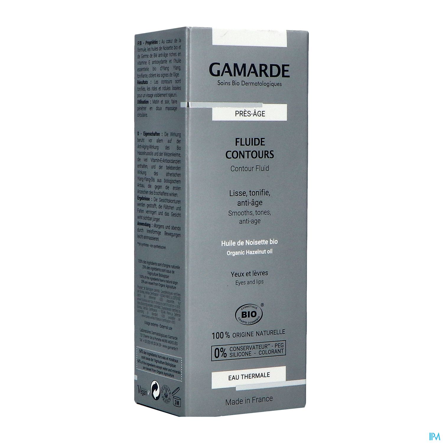 GAMARDE PRES AGE FLUID CONTOURS20G