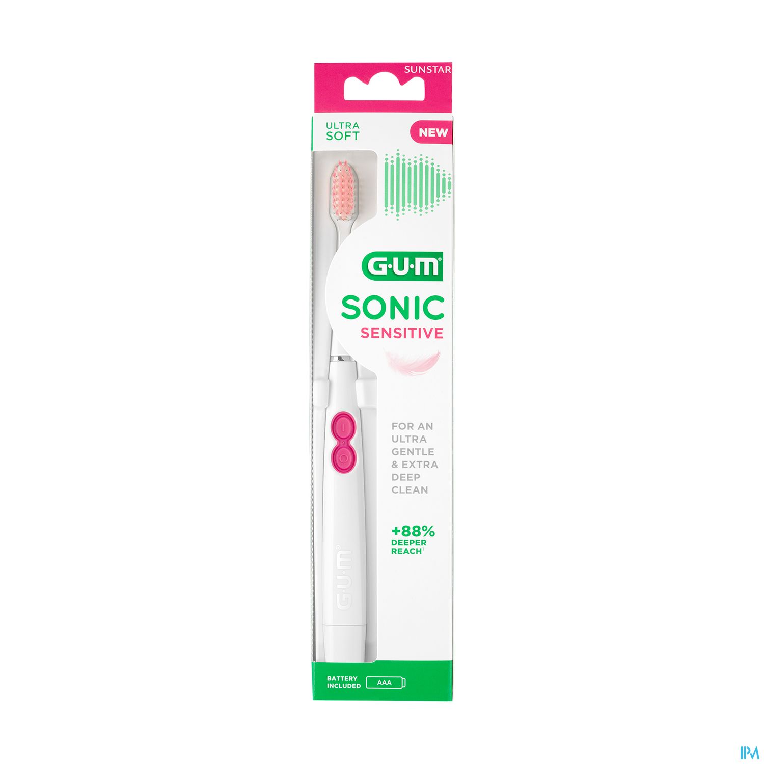 Gum Sonic Sensitive Brosse Dents Electrique Ultra Souple Sep 21