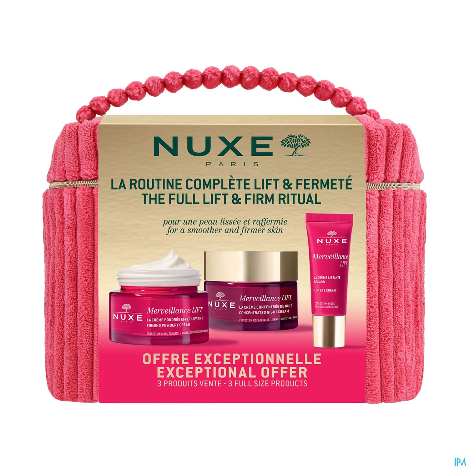 Nuxe Vanity Merveillance Lift 3produits