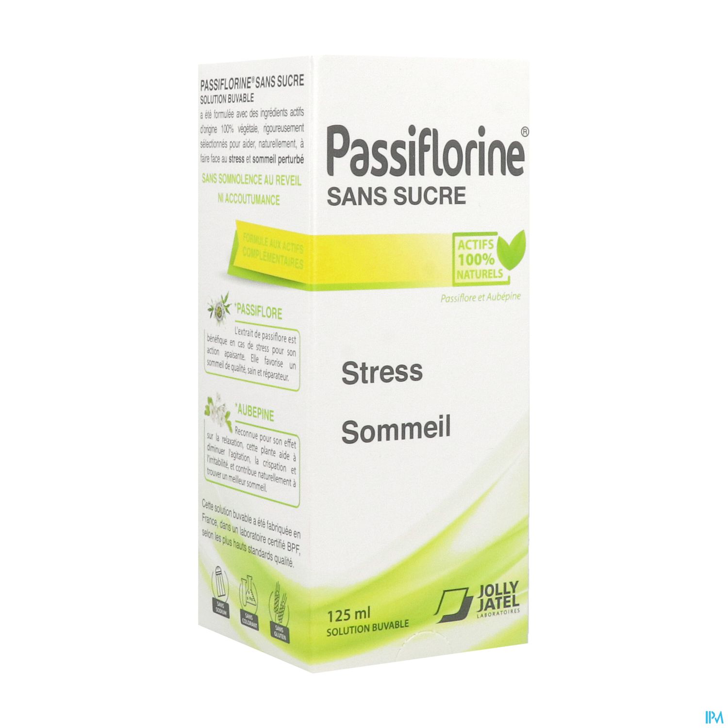Passiflorine Solution Buvable Sans Sucre 125ml