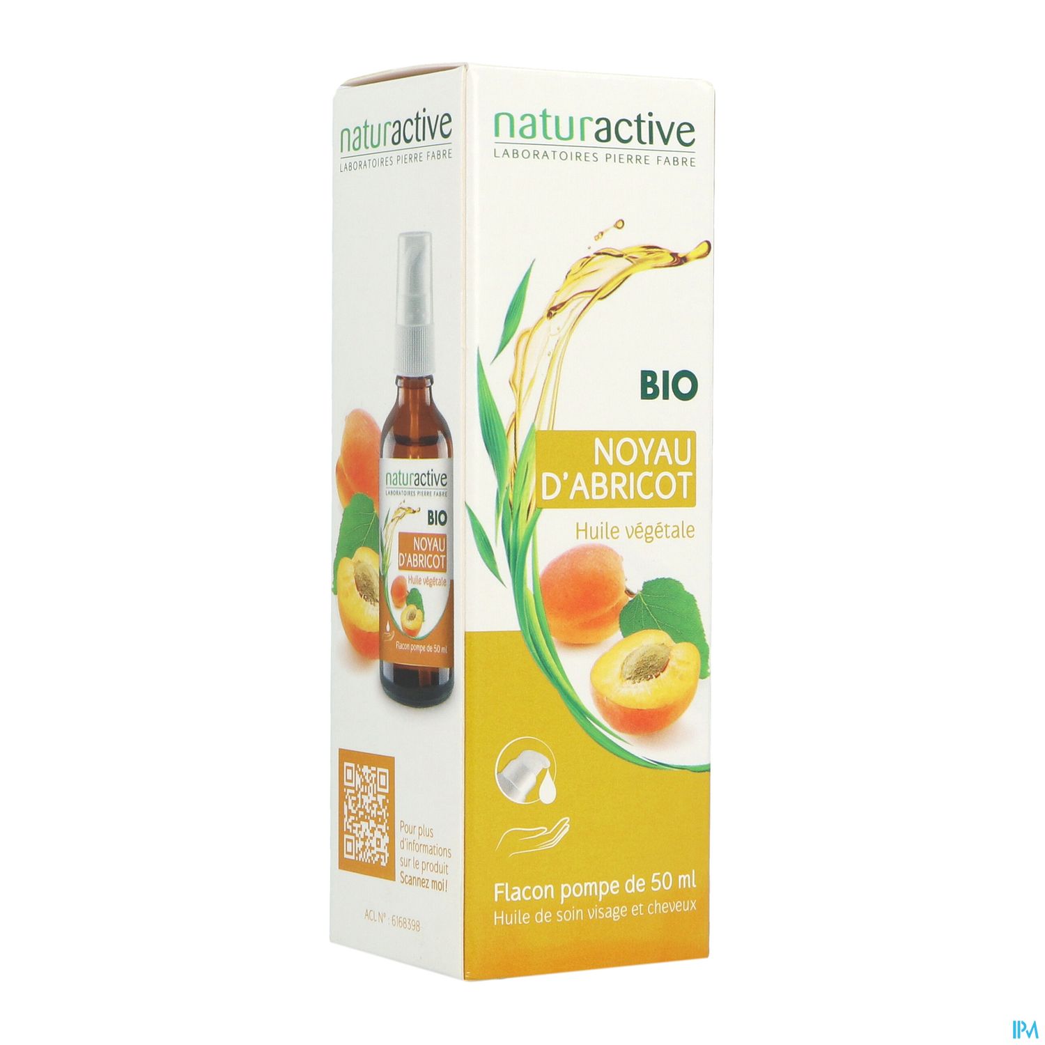 NATURACTIVE HV ABRICOT BIO 50ML
