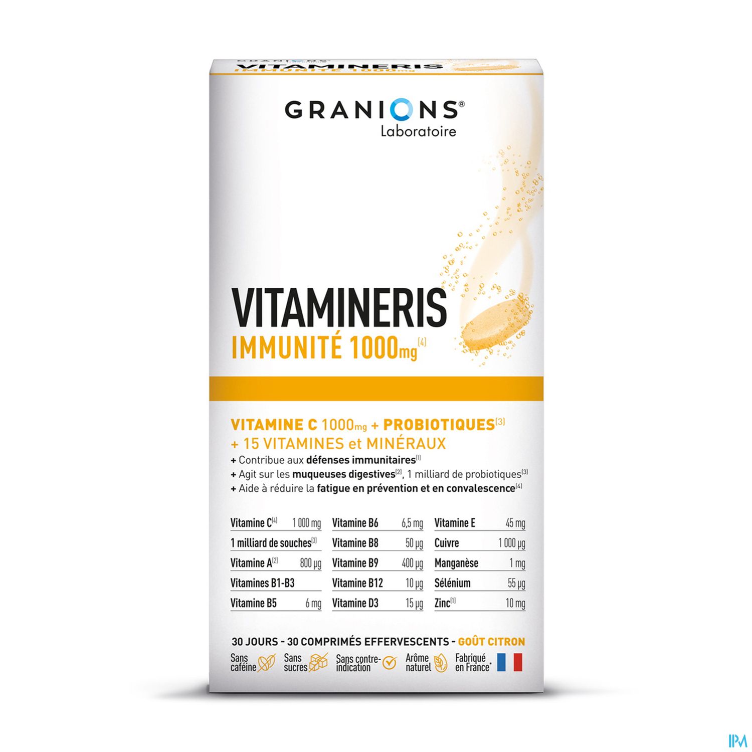 GRANIONS VITAMINERIS IMMUN EFF 30