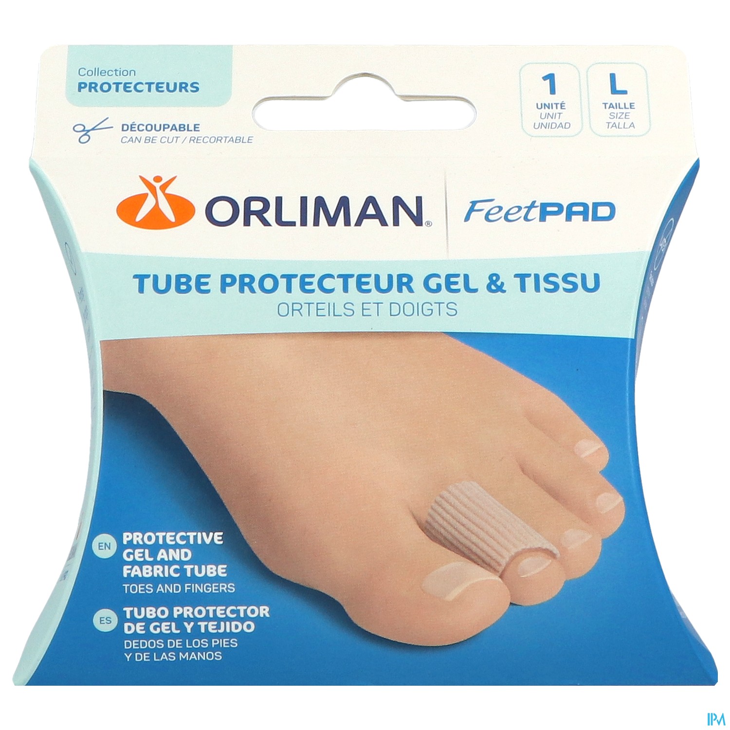 TUBE FEETPAD PROTECT ORT/DOIGT TL