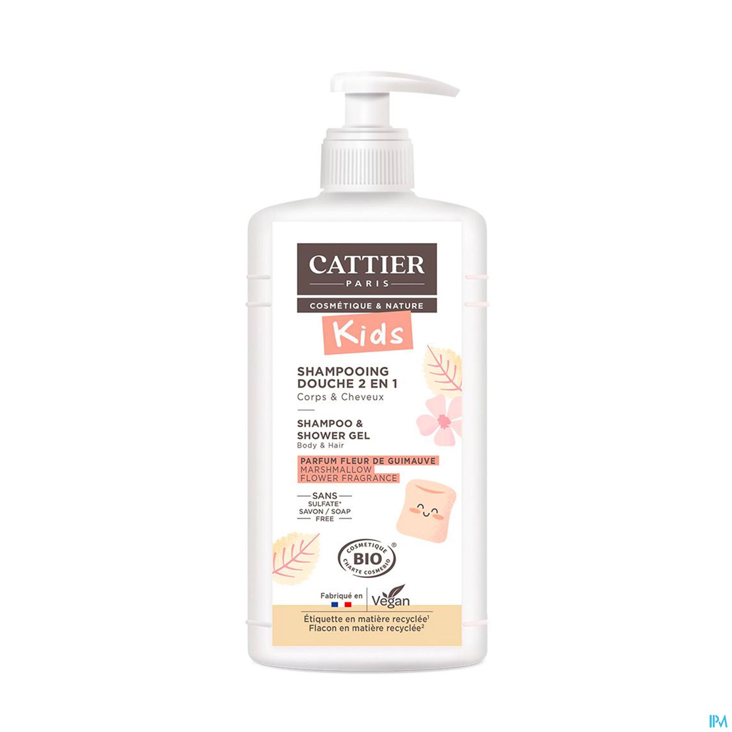 CATTIER KIDS SH/DCH ACIDULE 500ML
