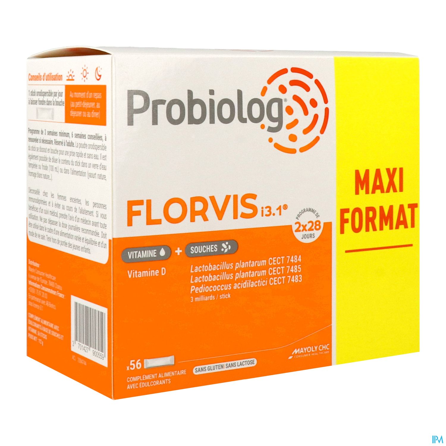 PROBIOLOG FLORVIS I3.1 STICK 2X28