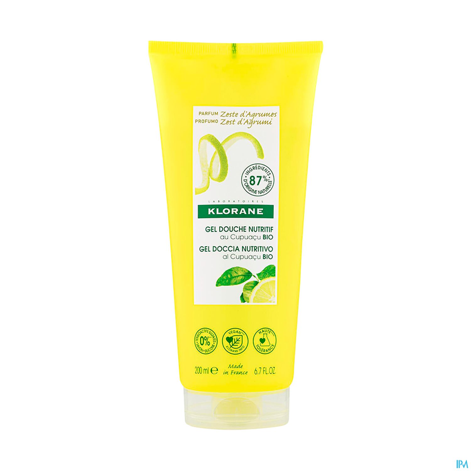 KLORANE GEL DCH ZESTE AGRUME200ML