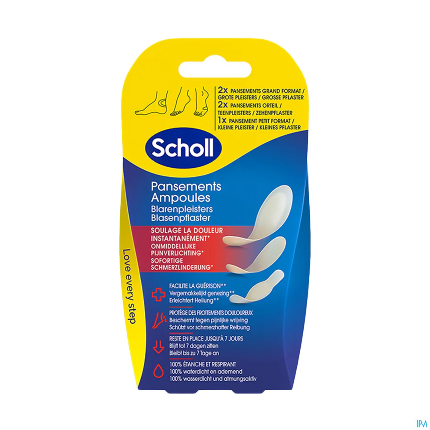 Scholl Pansement Ampoules Mix 5