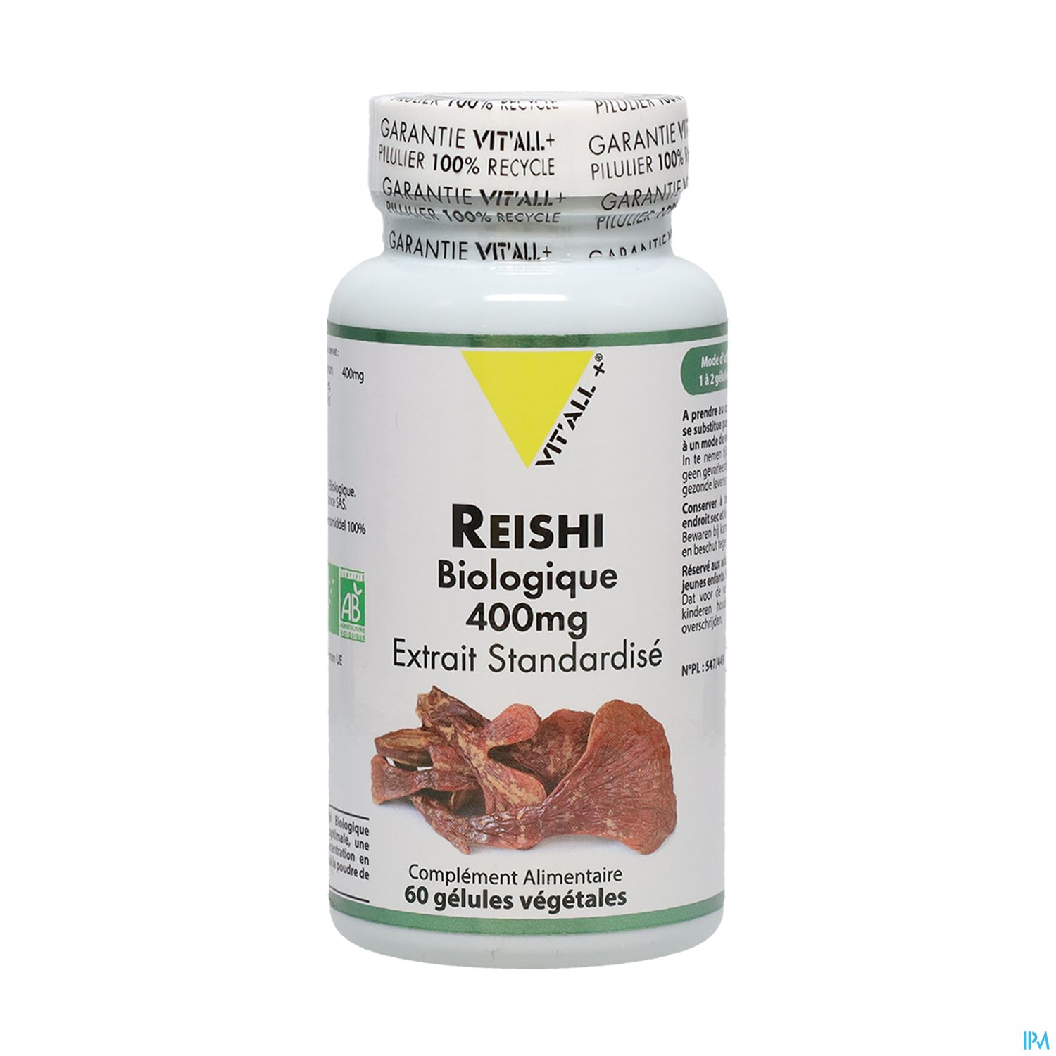 VIT ALL+ REISHI 400MG BIO GELUL 60