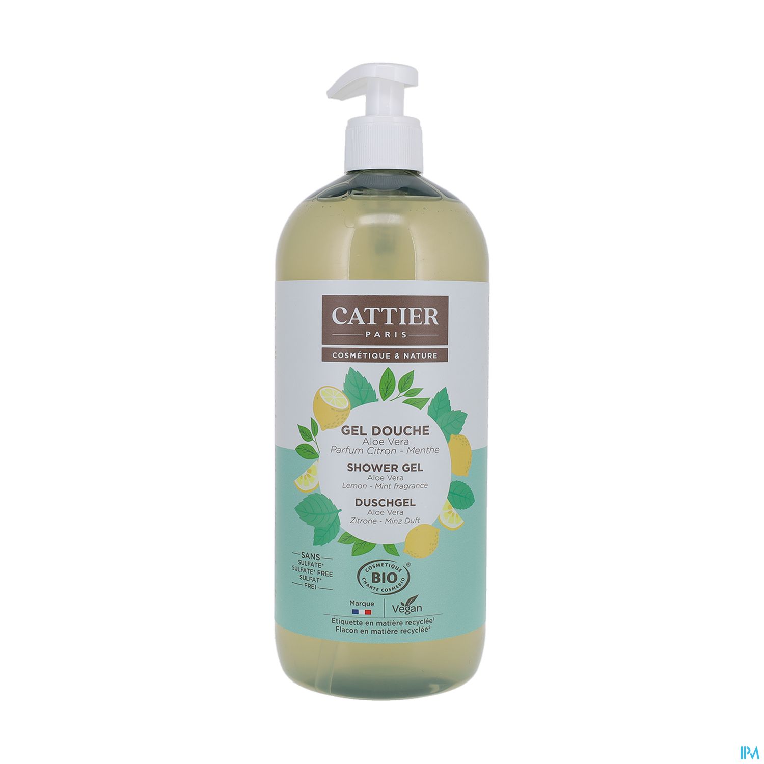 CATTIER GEL DCH S/SULF CITR MENT1L