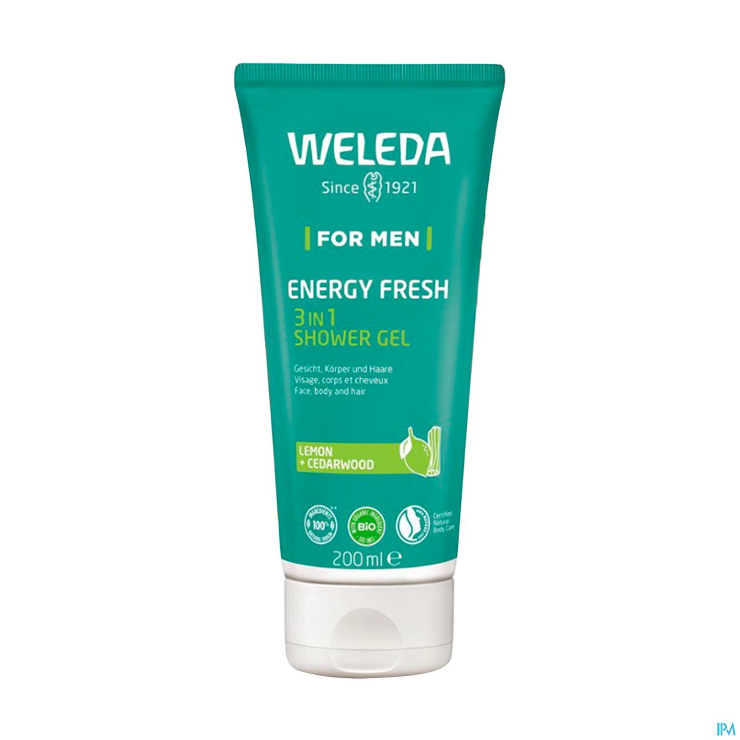 WELEDA HOM GEL DCH ENERGY 200ML