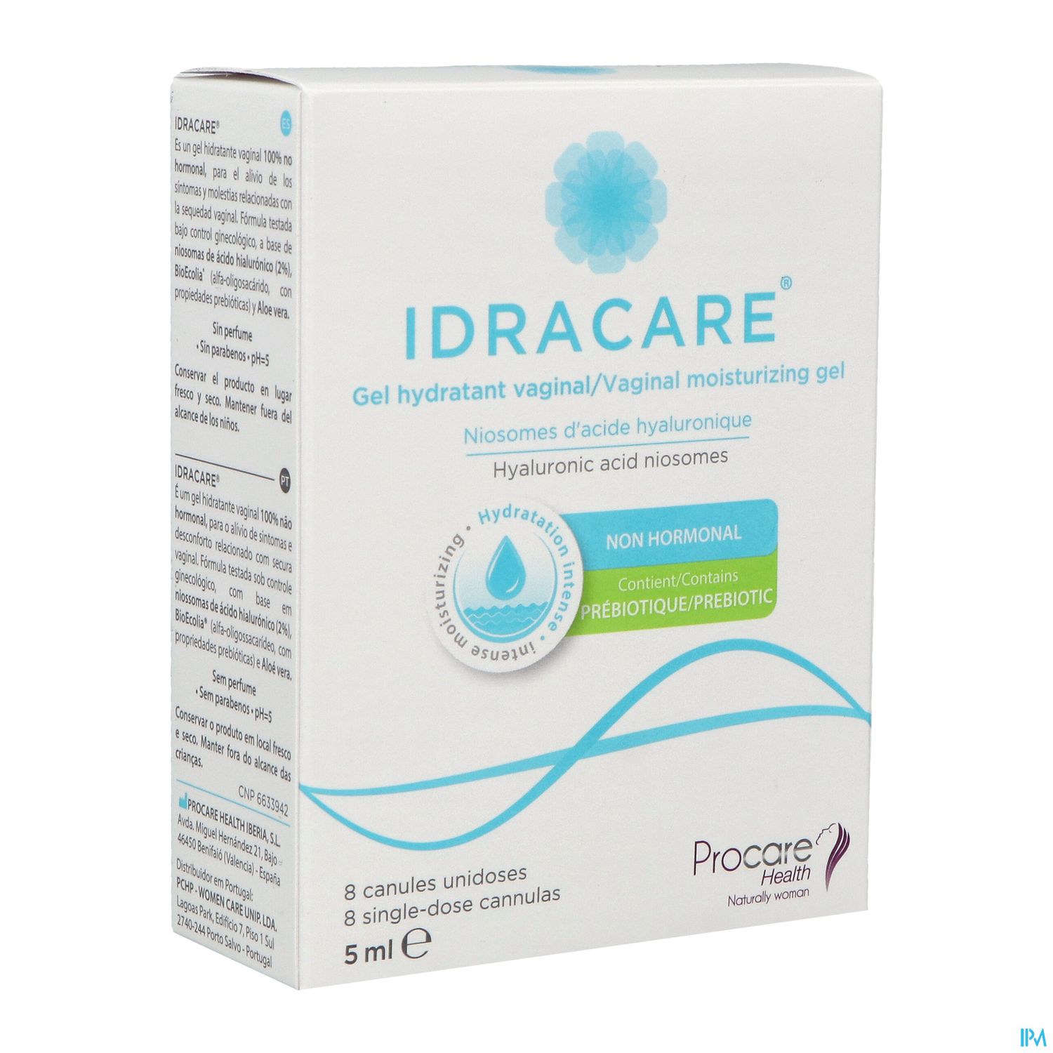 IDRACARE GEL HYDRA VAGINAL 5ML X 8
