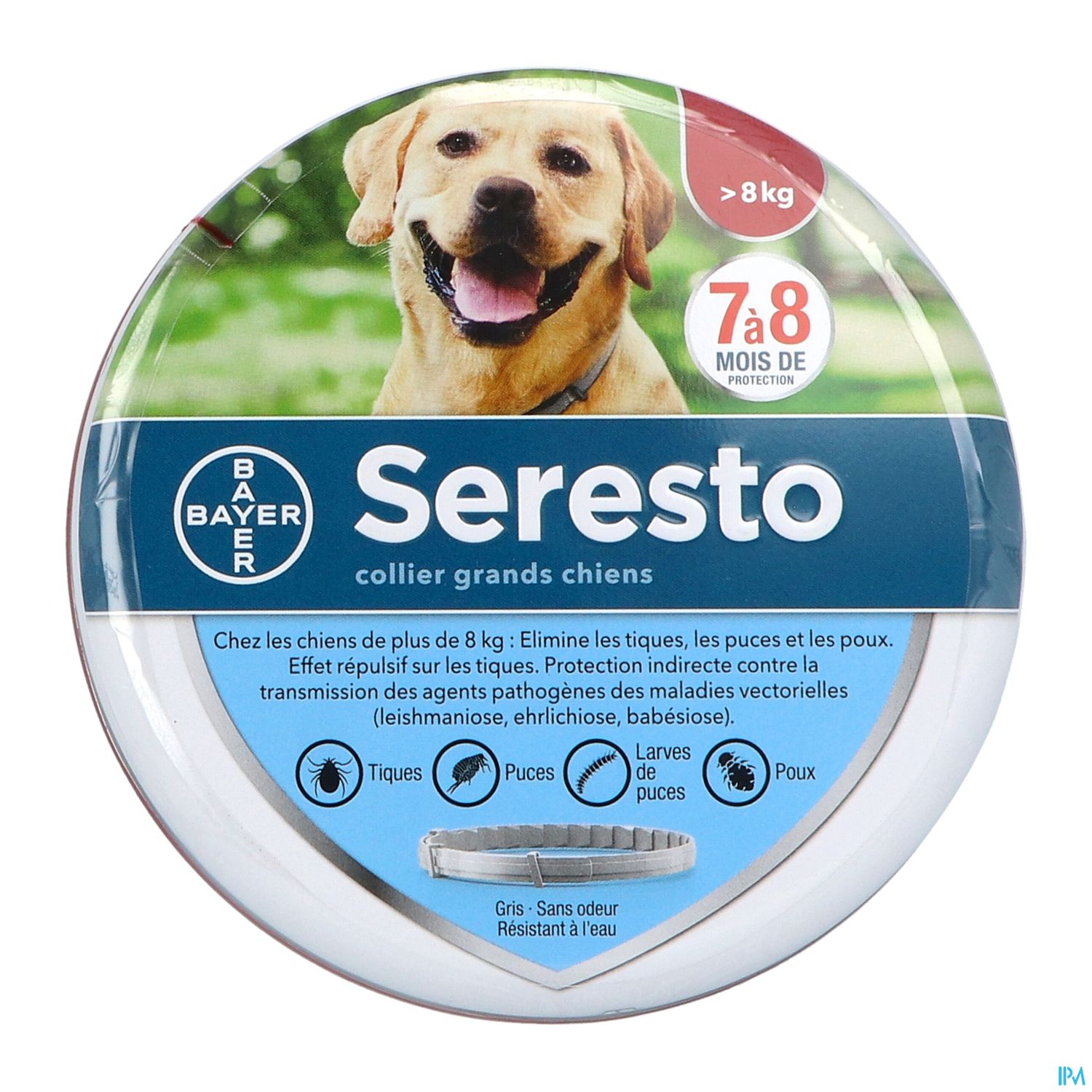 COLLIER SERESTO A/PARASIT GD CHIEN