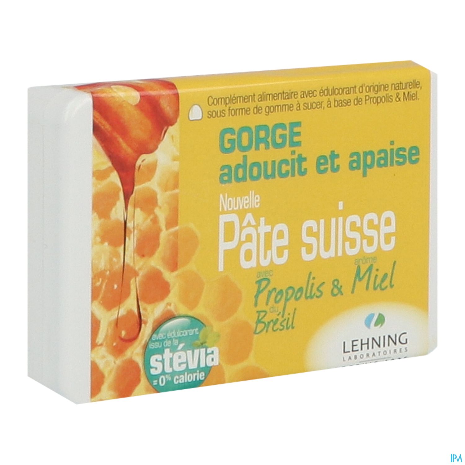 LEHNING PATE SUISSE GORGE GOMME 40