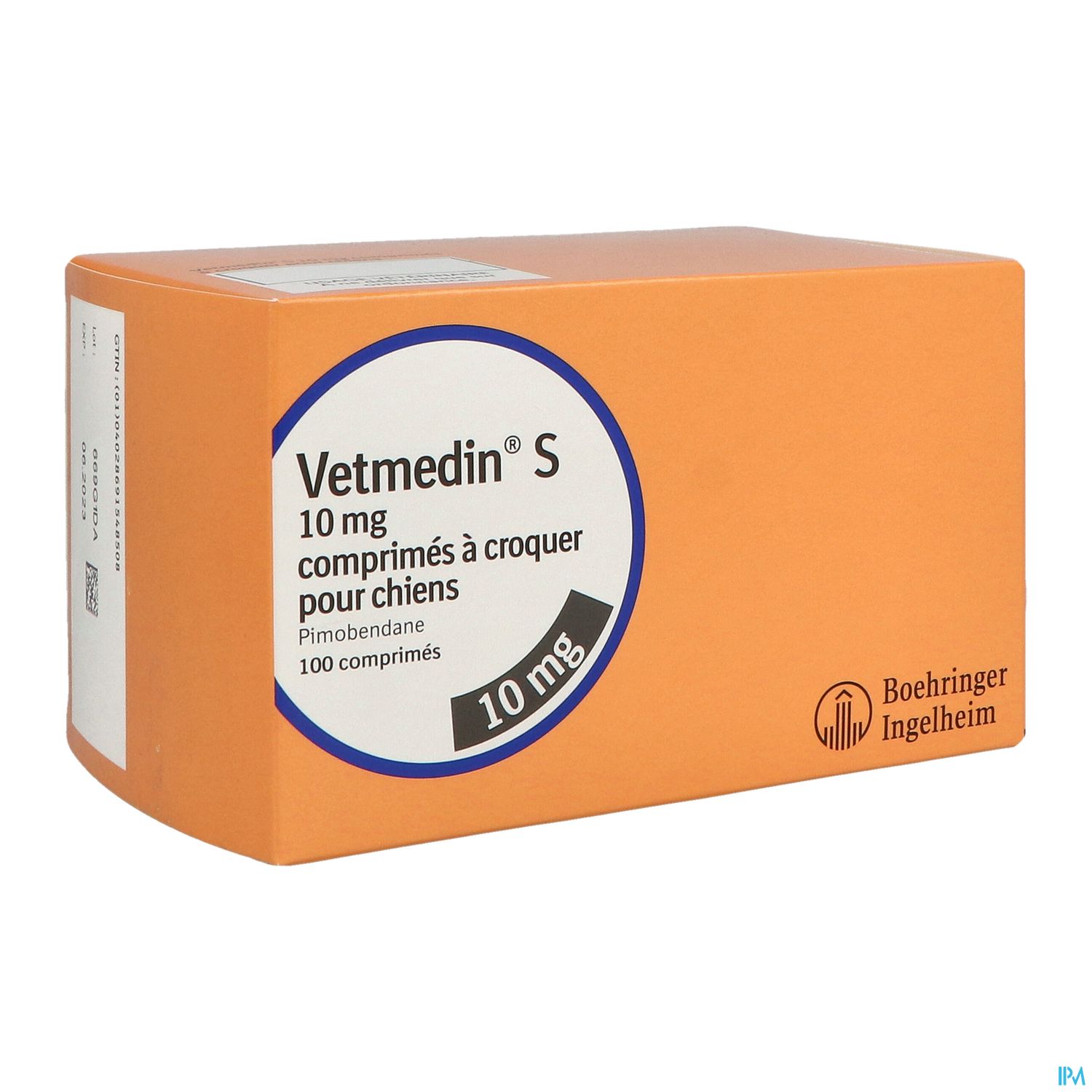 Vetmedin S 10mg Comprime A Croquer Chien 100