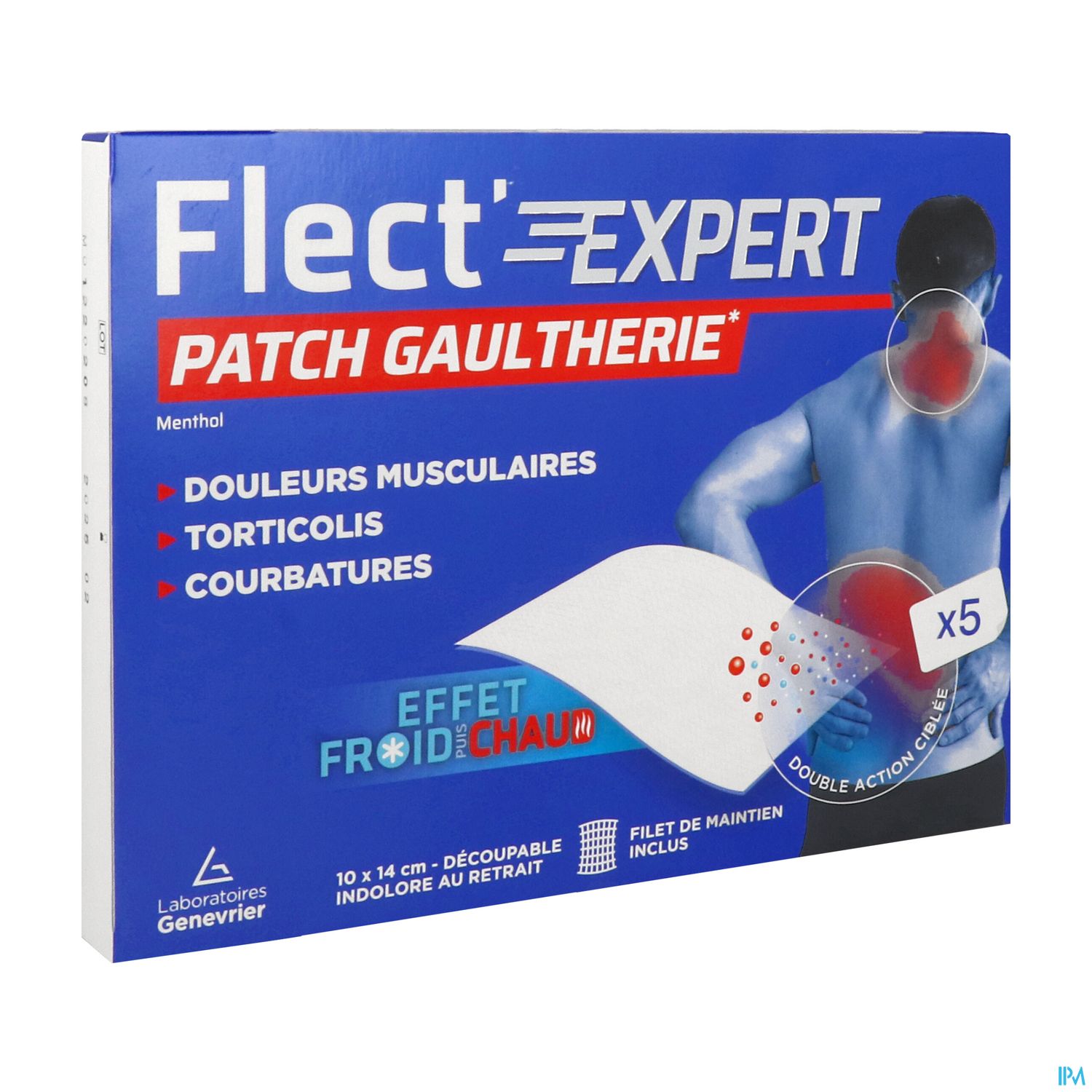 Flect'expert Patch Gaultherie Effet Froid Puis Chaud X5