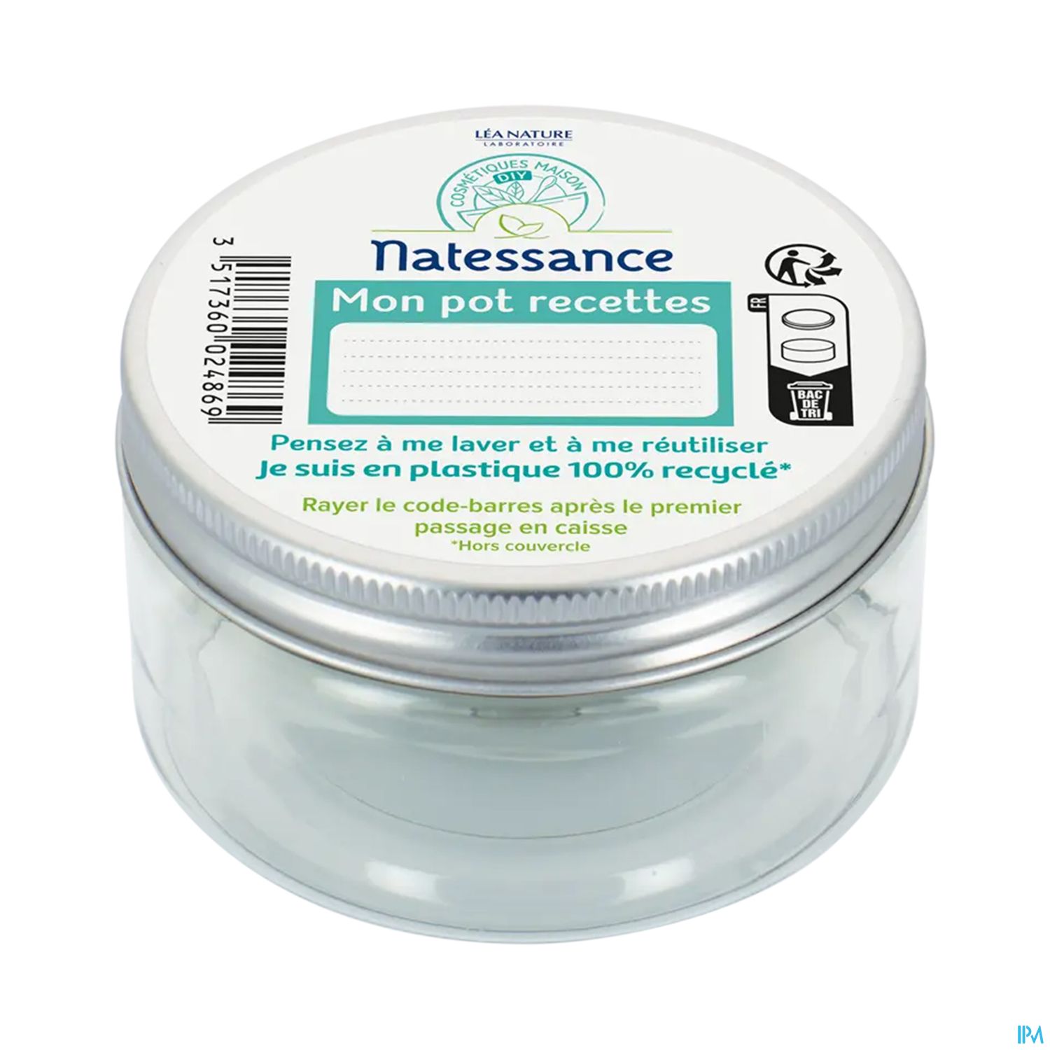 Natessance Bio Pot Vide 100ml