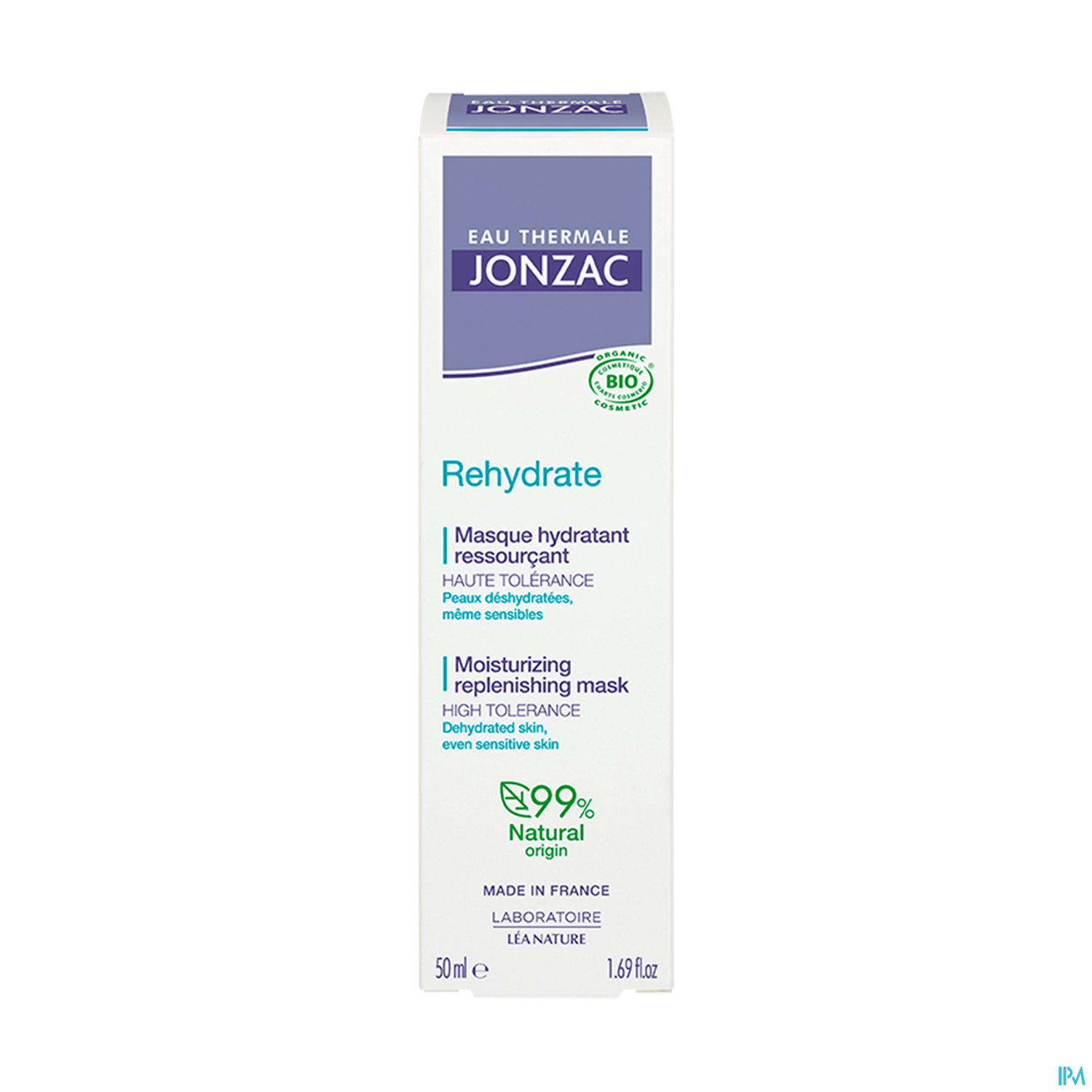 Eau Thermale Jonzac Rehydrate Masque Hydratant Ressourcant 50ml
