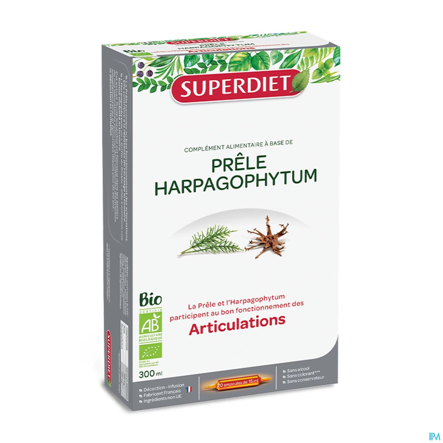 SUPERDIET PRELE HARPAGO BIO AMP20