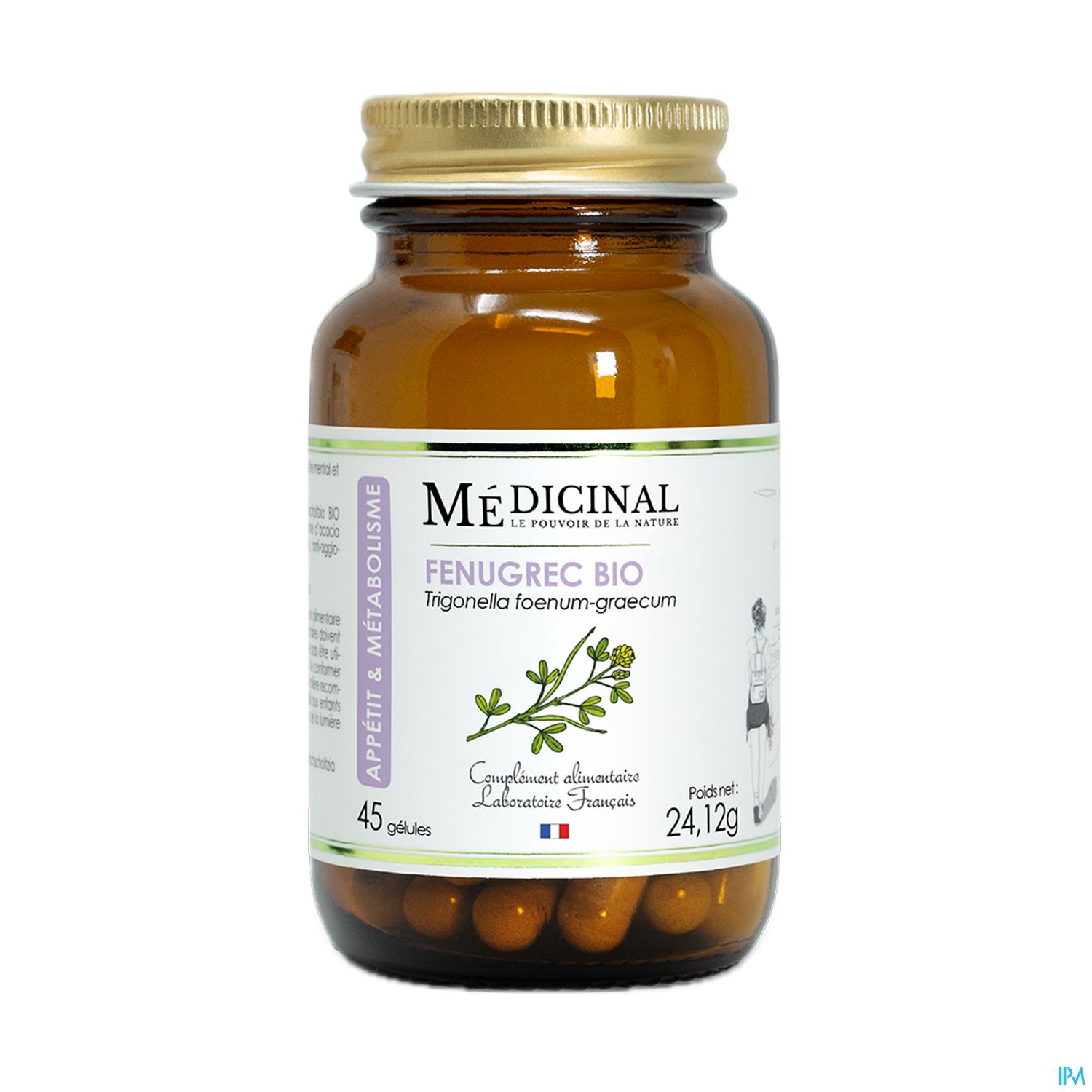 Medicinal Fenugrec Bio Gelule 45