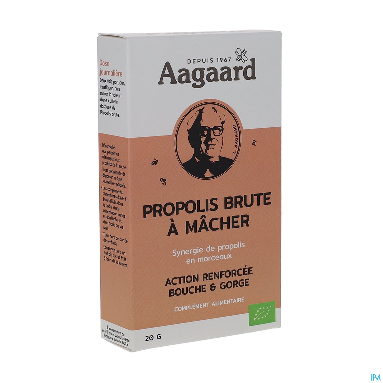 AAGAARD PROPOLIS BRUTE A MACHE 20G