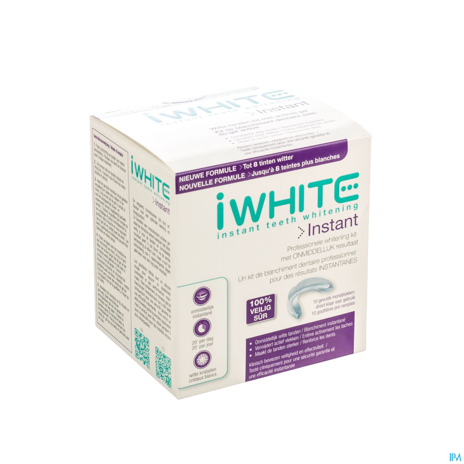 Iwhite Instant Kit Blanchiment Dents Gouttiere 10